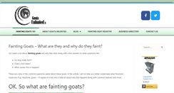 Desktop Screenshot of goatsunlimited.com