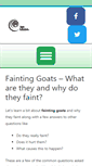 Mobile Screenshot of goatsunlimited.com